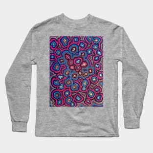 Zen Doodle Astrology Pink Night Long Sleeve T-Shirt